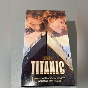 Titanic VHS Tape - Black and White